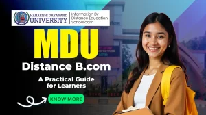 MDU online bcom degree