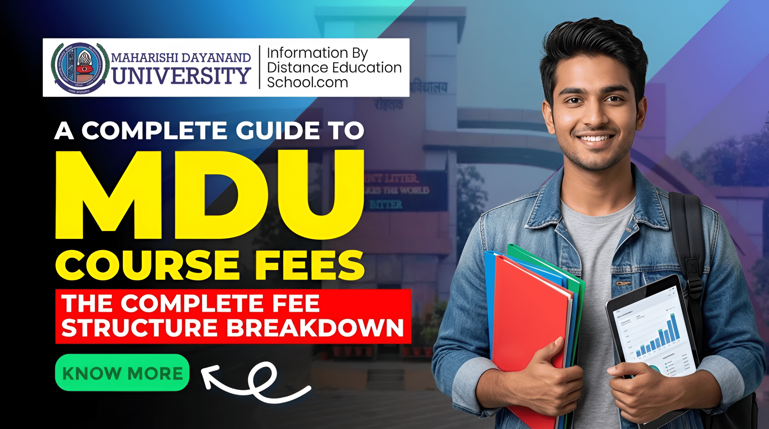 MDU Courses Fee