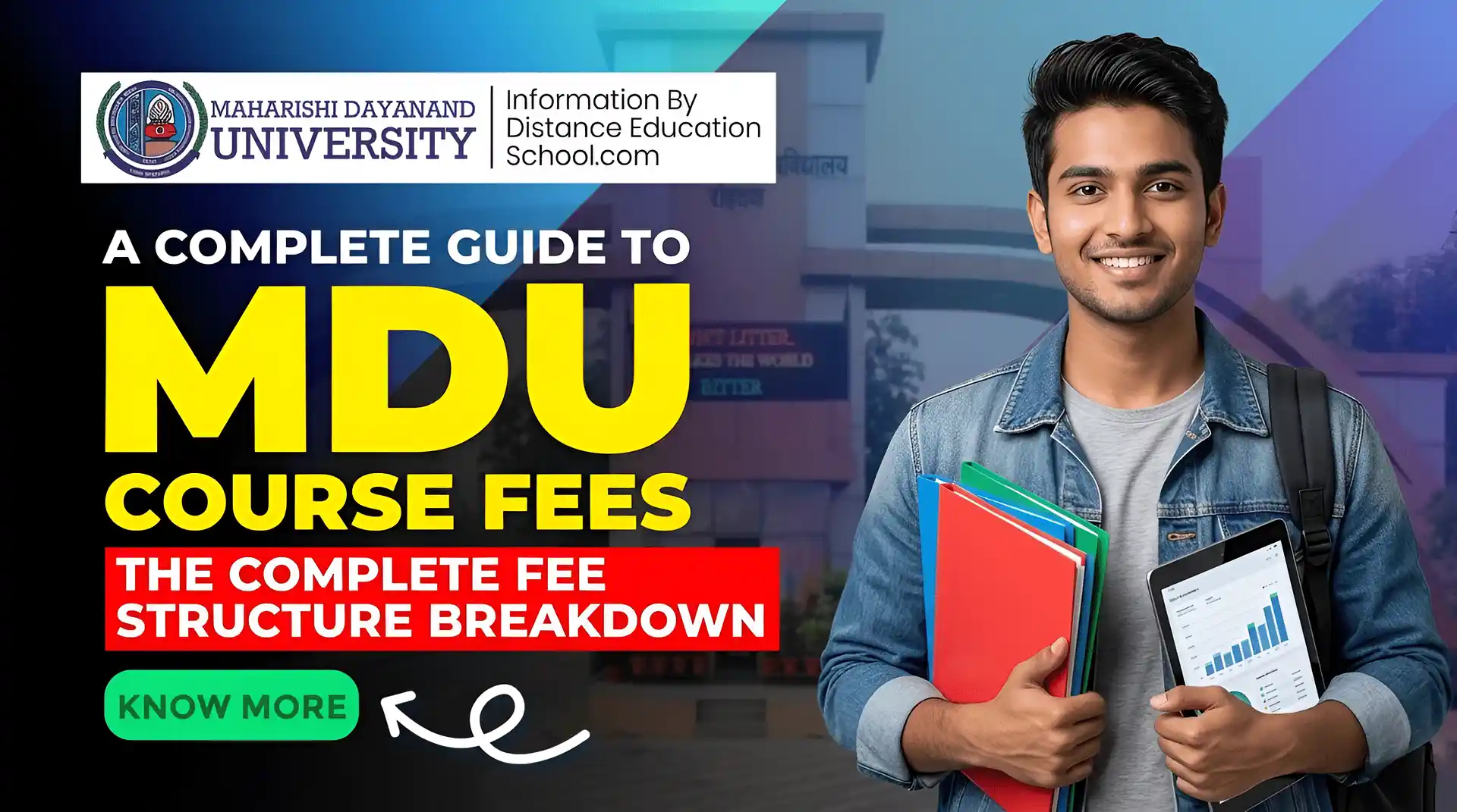 MDU Courses Fee