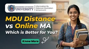 MDU's Distance MA and Online MA
