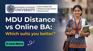 MDU Distance Vs Online BA