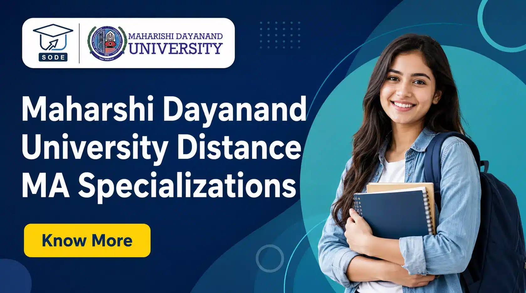 Read more about the article Maharshi Dayanand University Distance MA Specializations 2026