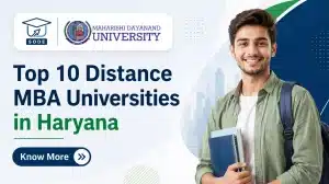 Top 10 Distance MBA Universities in Haryana 2026